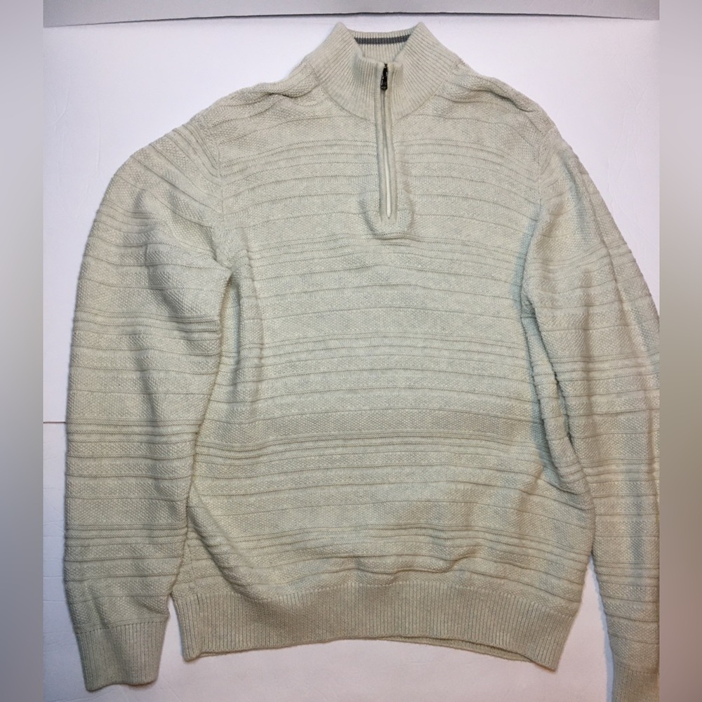 Chaps Cream Sweater Negotiable